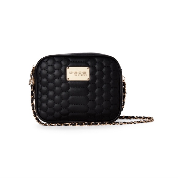 bebe camera crossbody